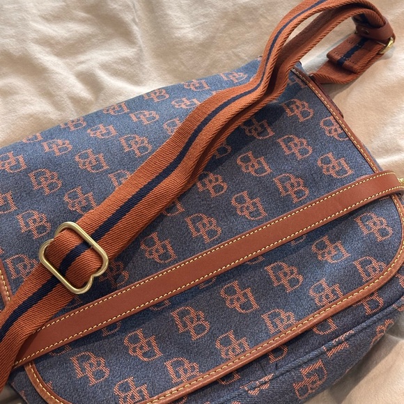 Dooney and Bourke Logo Canvas Messenger Bag - Crossbody - Picture 9 of 12